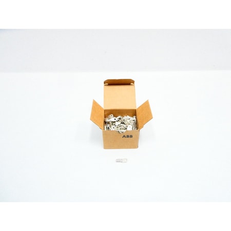 Abb Wire Terminal, #10 Stud Size, 600 V, Bare Insulated, Crimp Termination Only, 200 PK D10361